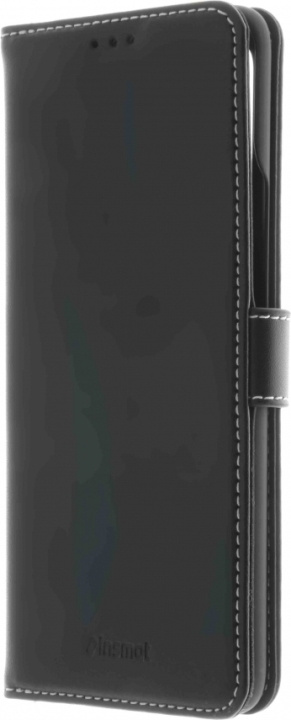 Insmat Eksklusivt Flip Case lommebokveske, Oneplus 9, svart i gruppen SMARTTELEFON & NETTBRETT / Mobilbeskyttelse / OnePlus hos TP E-commerce Nordic AB (D17893)