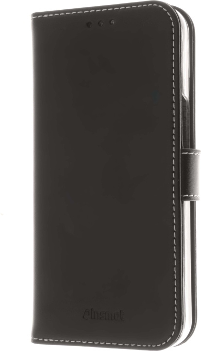 Insmat Exclusive Flip Case Lommebokveske, iPhone 13, svart i gruppen SMARTTELEFON & NETTBRETT / Mobilbeskyttelse / Apple / iPhone 13 hos TP E-commerce Nordic AB (D17908)