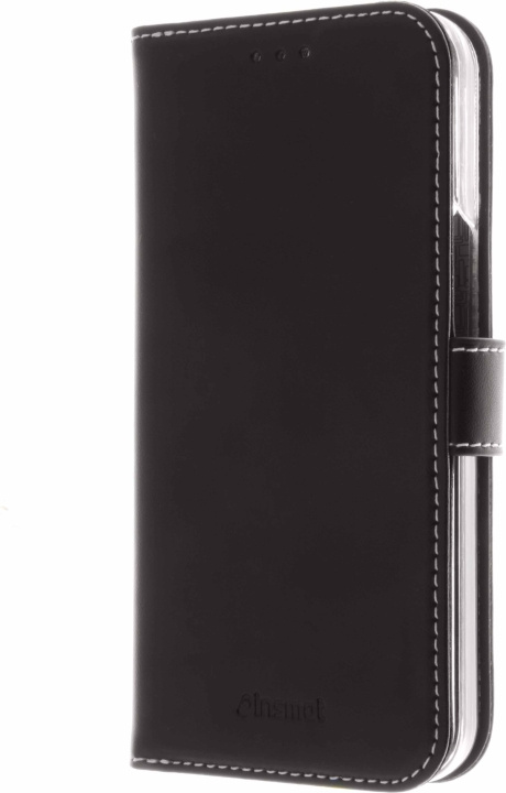 Insmat Exclusive Flip Case lommebokveske, iPhone 13 Pro, svart i gruppen SMARTTELEFON & NETTBRETT / Mobilbeskyttelse / Apple / iPhone 13 Pro hos TP E-commerce Nordic AB (D17909)