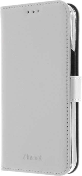 Insmat Exclusive Flip Case lommebokveske, iPhone 13, hvit i gruppen SMARTTELEFON & NETTBRETT / Mobilbeskyttelse / Apple / iPhone 13 hos TP E-commerce Nordic AB (D17910)