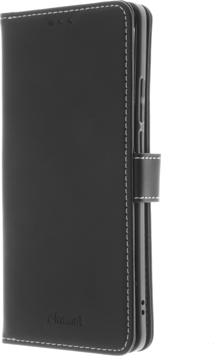 Insmat Flip Case lommebokveske, Motorola Edge 40 5G, svart i gruppen SMARTTELEFON & NETTBRETT / Mobilbeskyttelse / Motorola hos TP E-commerce Nordic AB (D17973)