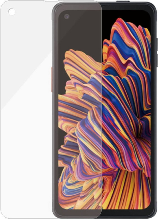 PanzerGlass Case Friendly panserglass, Samsung Galaxy Xcover Pro i gruppen SMARTTELEFON & NETTBRETT / Mobilbeskyttelse / Samsung hos TP E-commerce Nordic AB (D17992)
