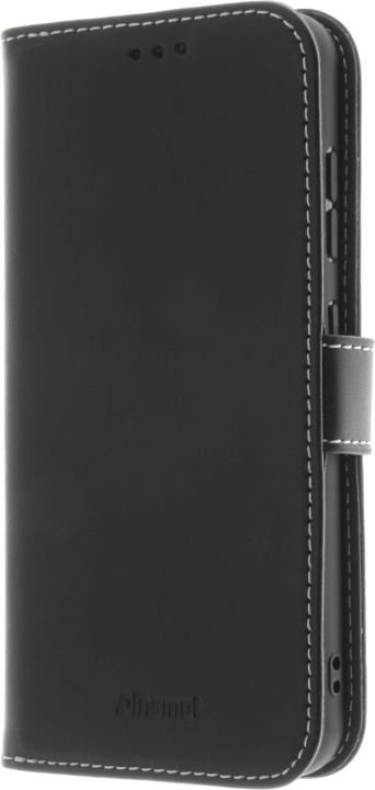 Insmat Eksklusivt Flip Case lommebokveske, Samsung Galaxy S23 FE, svart i gruppen SMARTTELEFON & NETTBRETT / Mobilbeskyttelse / Samsung hos TP E-commerce Nordic AB (D18018)