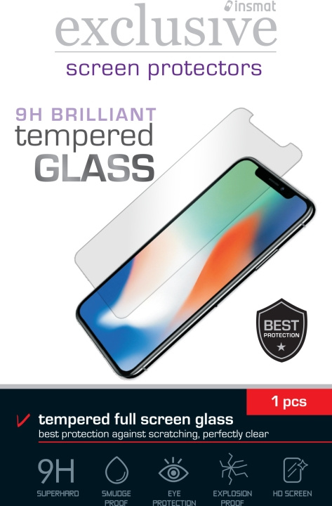 Insmat Briljant heldekkende glass, Samsung Galaxy XCover7 i gruppen SMARTTELEFON & NETTBRETT / Mobilbeskyttelse / Samsung hos TP E-commerce Nordic AB (D18034)