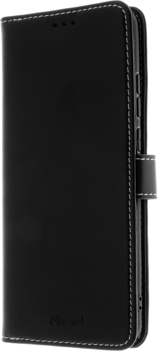 Insmat Eksklusivt Flip Case lommebokveske, OnePlus 12R, svart i gruppen SMARTTELEFON & NETTBRETT / Mobilbeskyttelse / OnePlus hos TP E-commerce Nordic AB (D18043)