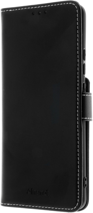 Insmat Eksklusivt Flip Case lommebokveske, Motorola Edge 50 Pro, svart i gruppen SMARTTELEFON & NETTBRETT / Mobilbeskyttelse / Motorola hos TP E-commerce Nordic AB (D18083)