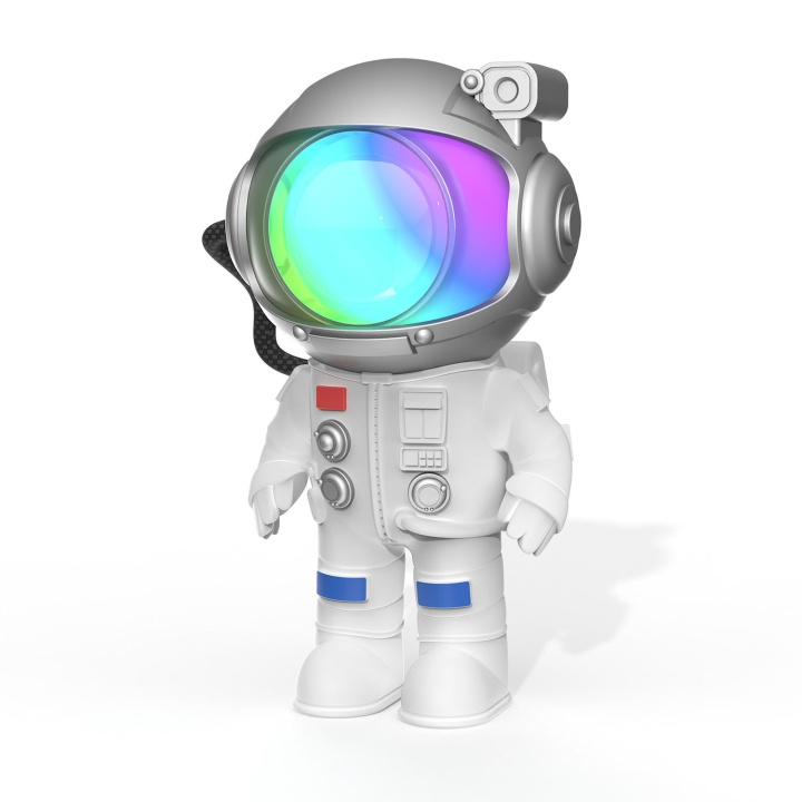 Mobility On Board Projektor Mini Stellar Light Space Hvit Astronaut i gruppen LEKER, BARN OG BABY / Barnerom / Belysning / Bordlamper hos TP E-commerce Nordic AB (D18127)