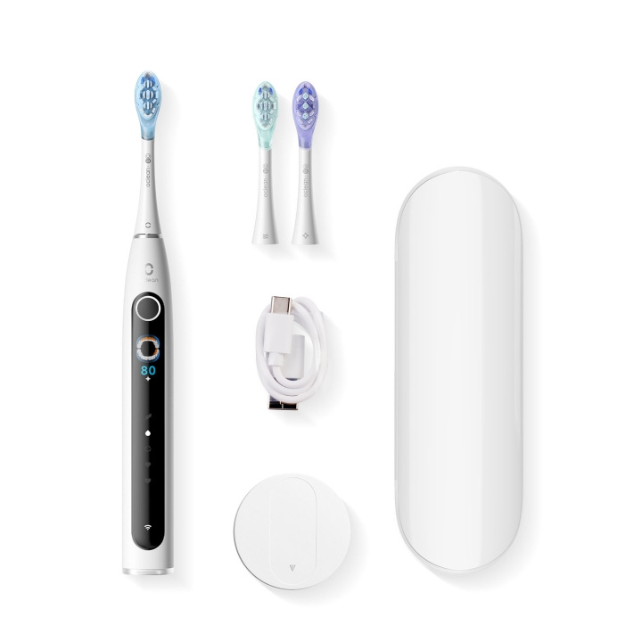 Oclean Elektrisk Tannbørste X Pro 20 Set Hvit i gruppen HELSE OG SKJØNNHET / Munnpleie / Elektriske tannbørster hos TP E-commerce Nordic AB (D18141)