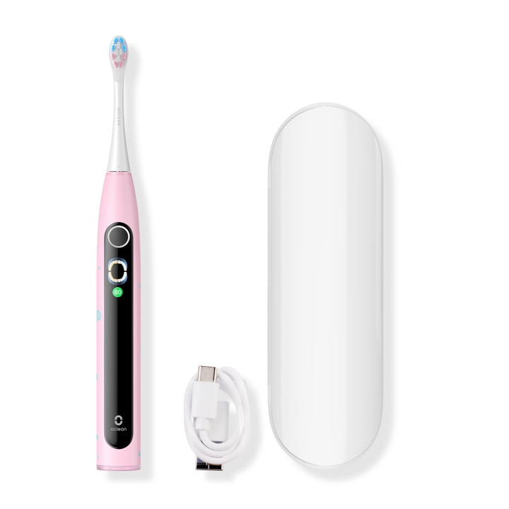 Oclean Electric Toothbrush X Kids Set Pink i gruppen HELSE OG SKJØNNHET / Munnpleie / Elektriske tannbørster tilbehør hos TP E-commerce Nordic AB (D18152)