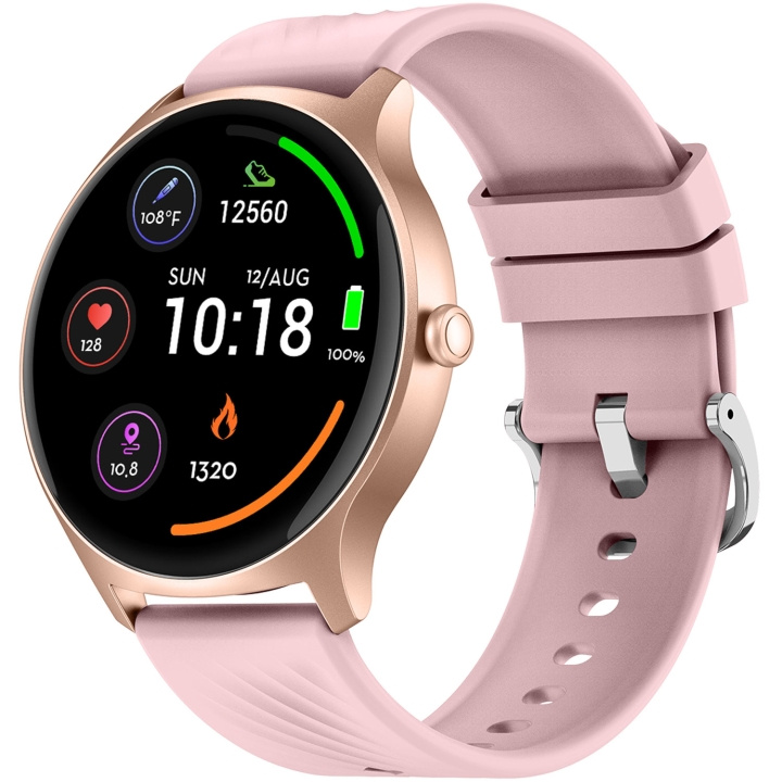 Denver SmartWatch SWC-387P Rosa i gruppen SPORT, FRITID & HOBBY / Smartwatch og Aktivitetsmålere / Smartwatches hos TP E-commerce Nordic AB (D18166)