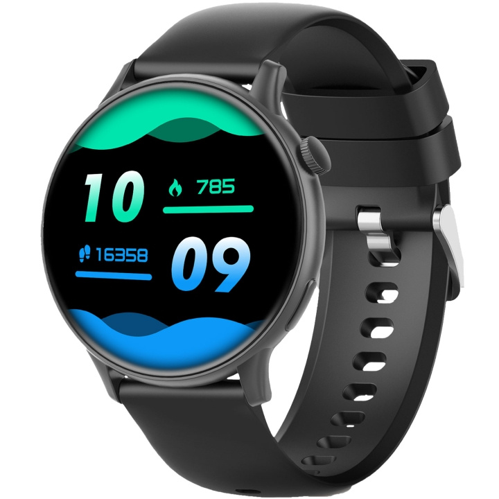KSIX Smartklocka Core 2 AMOLED - Svart i gruppen SPORT, FRITID & HOBBY / Smartwatch og Aktivitetsmålere / Smartwatches hos TP E-commerce Nordic AB (D18174)