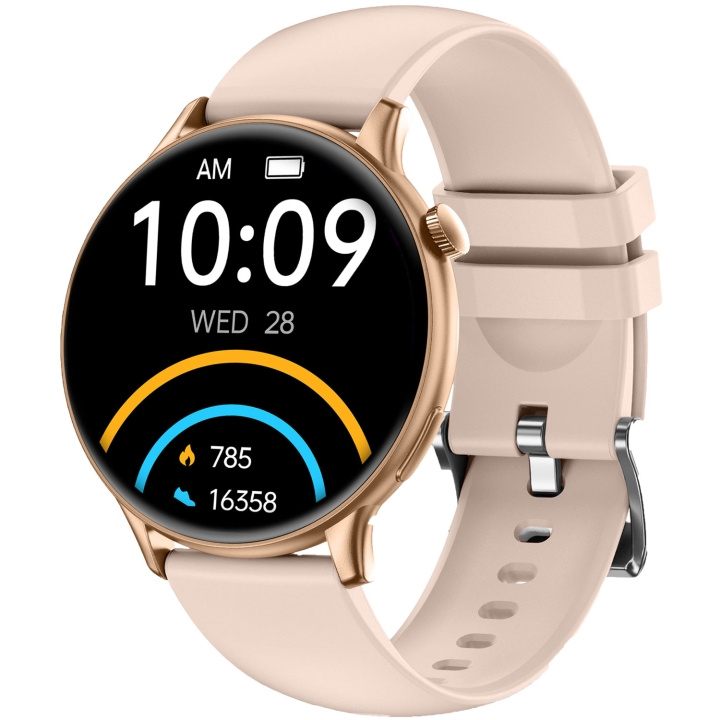 KSIX Smartklocka Core 2 AMOLED - Rosa i gruppen SPORT, FRITID & HOBBY / Smartwatch og Aktivitetsmålere / Smartwatches hos TP E-commerce Nordic AB (D18175)