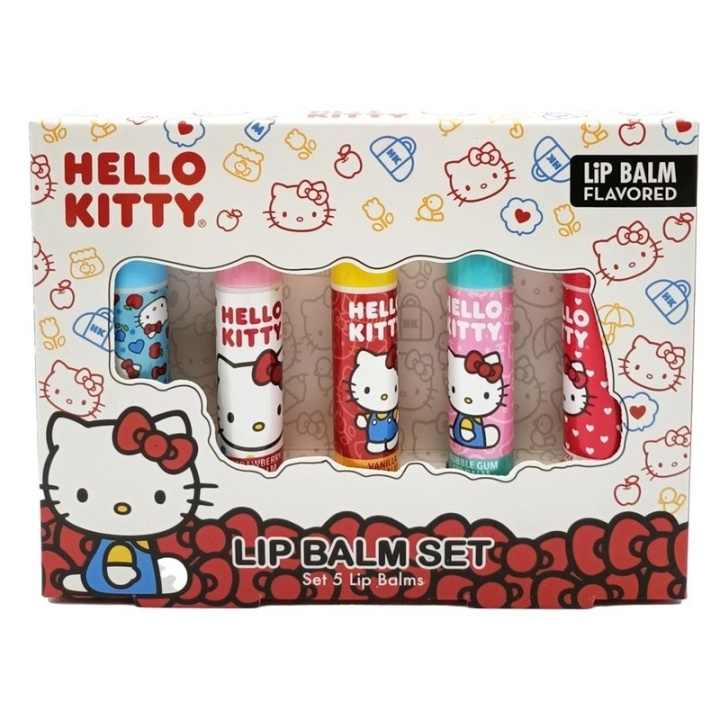Disney Hello Kitty Lip Balm Set i gruppen HELSE OG SKJØNNHET / Makeup / Lepper / Leppepomade hos TP E-commerce Nordic AB (D18211)