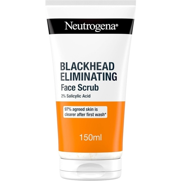 Neutrogena Blackhead Eliminating Face Scrub 150ml i gruppen HELSE OG SKJØNNHET / Hudpleie / Ansikt / Skrubb/peeling hos TP E-commerce Nordic AB (D18217)