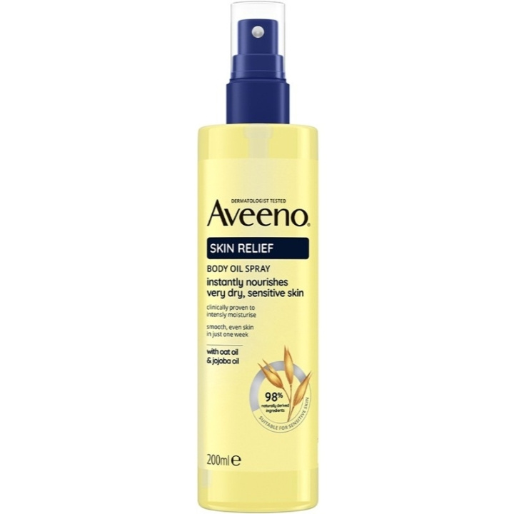 Aveeno Skin Relief Body Oil Spray 200ml i gruppen HELSE OG SKJØNNHET / Hudpleie / Kroppspleie / Kroppsolje hos TP E-commerce Nordic AB (D18237)