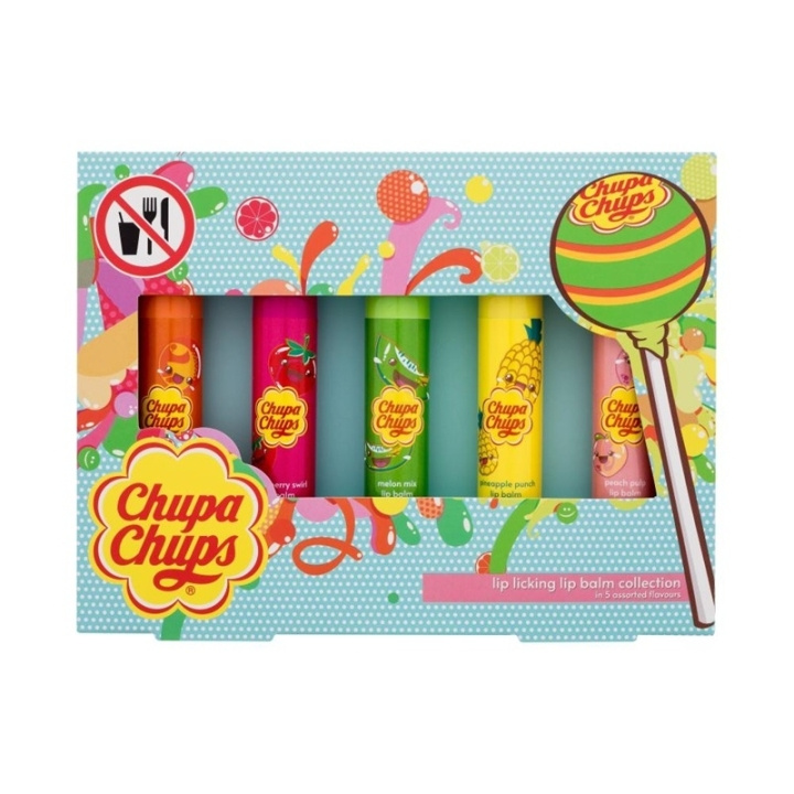 Chupa Chups Lip Licking Lip Balm Collection i gruppen HELSE OG SKJØNNHET / Makeup / Lepper / Leppepomade hos TP E-commerce Nordic AB (D18238)