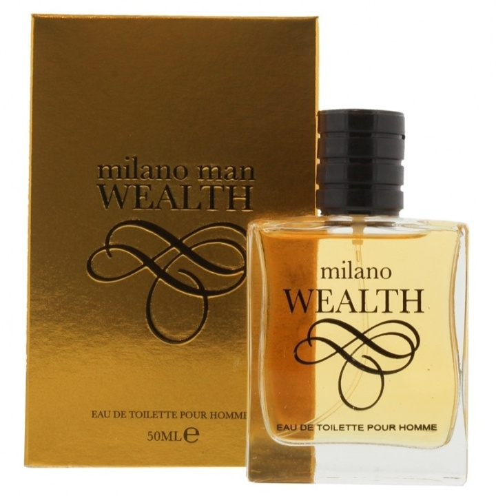 Milano Man Wealth Edt 50ml i gruppen HELSE OG SKJØNNHET / Duft og parfyme / Parfyme / Parfyme for han hos TP E-commerce Nordic AB (D18244)