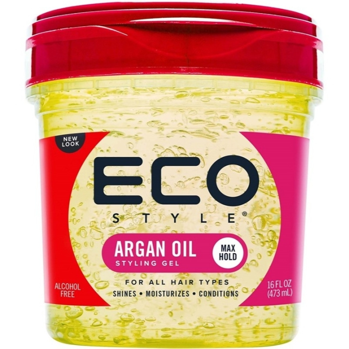 Eco Style Moroccan Argan Oil Styling Gel 473ml i gruppen HELSE OG SKJØNNHET / Hår & styling / Hårstyling / Stylingkrem hos TP E-commerce Nordic AB (D18251)