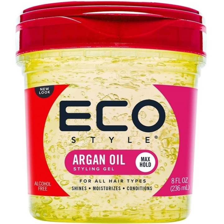 Eco Style Moroccan Argan Oil Styling Gel 236ml i gruppen HELSE OG SKJØNNHET / Hår & styling / Hårstyling / Stylingkrem hos TP E-commerce Nordic AB (D18253)