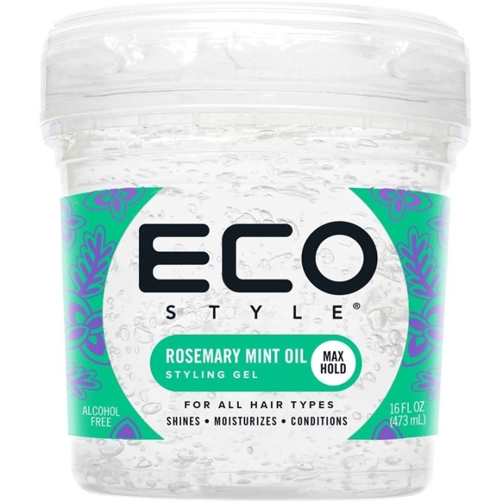 Eco Style Rosemary Mint Oil Styling Gel 473ml i gruppen HELSE OG SKJØNNHET / Hår & styling / Hårstyling / Stylingkrem hos TP E-commerce Nordic AB (D18254)