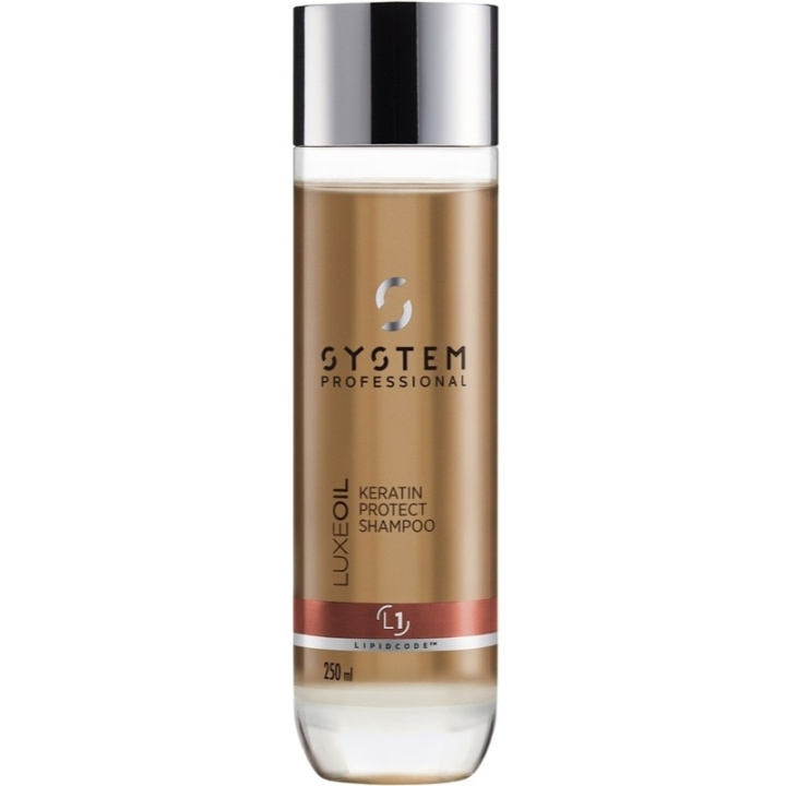 System Professional LuxeOil Keratin Protect Shampoo 250ml i gruppen HELSE OG SKJØNNHET / Hår & styling / Hårpleie / Sjampo hos TP E-commerce Nordic AB (D18278)