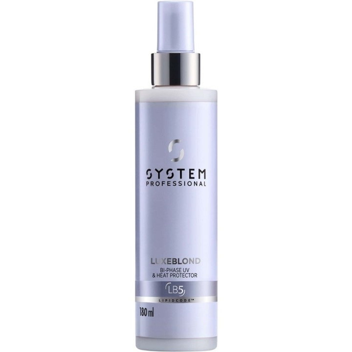System Professional LuxeBlond Bi-Phase UV & Heat Protector 180ml i gruppen HELSE OG SKJØNNHET / Hår & styling / Hårpleie / Balsam hos TP E-commerce Nordic AB (D18287)