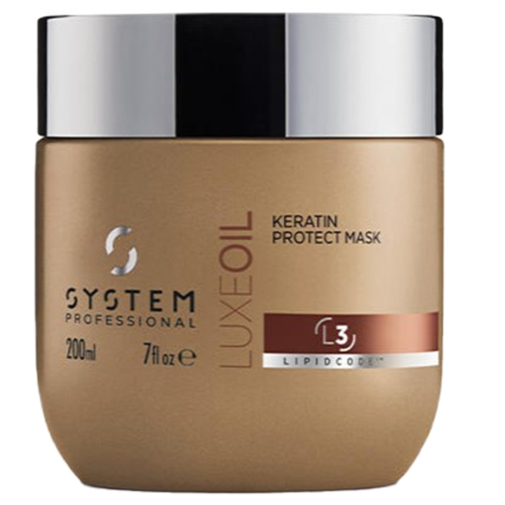 System Professional LuxeOil Keratin Protect Mask 200ml i gruppen HELSE OG SKJØNNHET / Hår & styling / Hårpleie / Hårmaske hos TP E-commerce Nordic AB (D18289)