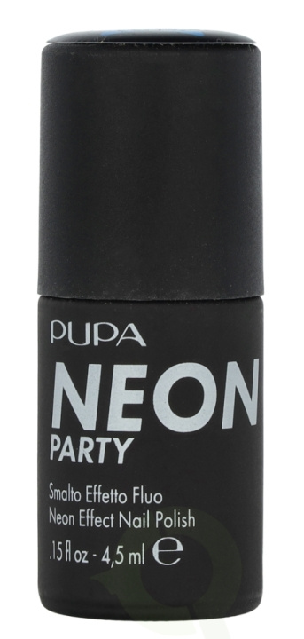 Pupa Milano Pupa Neon Party Nail Polish 4.5 ml #100 Mykonos Blue i gruppen HELSE OG SKJØNNHET / Manikyr/pedikyr / Neglelakk hos TP E-commerce Nordic AB (D18333)