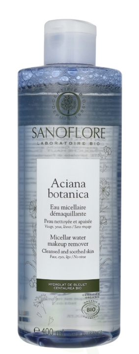 Sanoflore Aciana Botanica Cleansing Micellar Water 400 ml i gruppen HELSE OG SKJØNNHET / Hudpleie / Ansikt / Rengjøring hos TP E-commerce Nordic AB (D18336)
