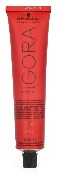 Schwarzkopf Igora Royal Permanent Color Creme 60 ml 45814 i gruppen HELSE OG SKJØNNHET / Hår & styling / Hårpleie / Hårfarge / Hårfarge & Fargebombe hos TP E-commerce Nordic AB (D18378)