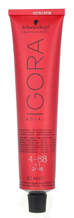 Schwarzkopf Igora Royal Permanent Color Creme 60 ml 4-88 i gruppen HELSE OG SKJØNNHET / Hår & styling / Hårpleie / Hårfarge / Hårfarge & Fargebombe hos TP E-commerce Nordic AB (D18380)