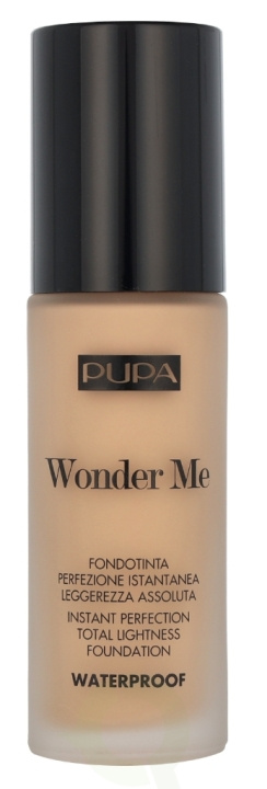 Pupa Milano Pupa Wonder Me Waterproof Foundation 30 g 020 Light Beige i gruppen HELSE OG SKJØNNHET / Makeup / Makeup ansikt / Foundation hos TP E-commerce Nordic AB (D18387)