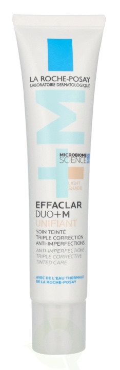 La Roche LRP Effaclar Duo+M Color Treatment 40 ml Light i gruppen HELSE OG SKJØNNHET / Hudpleie / Ansikt / Dagkrem hos TP E-commerce Nordic AB (D18403)