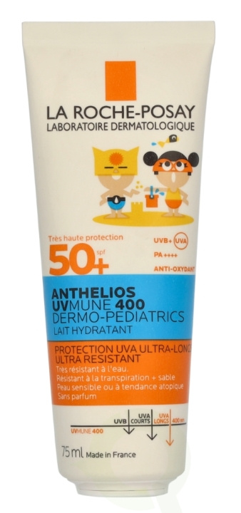 La Roche LRP Anthelios Dermo-Pediatrics Sunscreen Lotion SPF50+ 75 ml i gruppen HELSE OG SKJØNNHET / Hudpleie / Soling / Solkrem hos TP E-commerce Nordic AB (D18409)