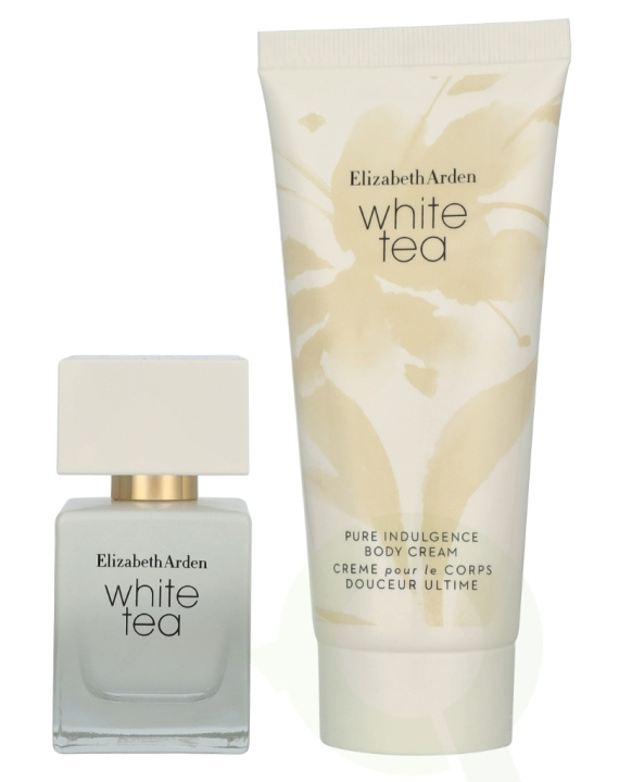 Elizabeth Arden E.Arden White Tea Original Set 130 ml Edt Spray 30ml/Body Cream 100ml i gruppen HELSE OG SKJØNNHET / Duft og parfyme / Parfyme / Parfyme for henne hos TP E-commerce Nordic AB (D18411)