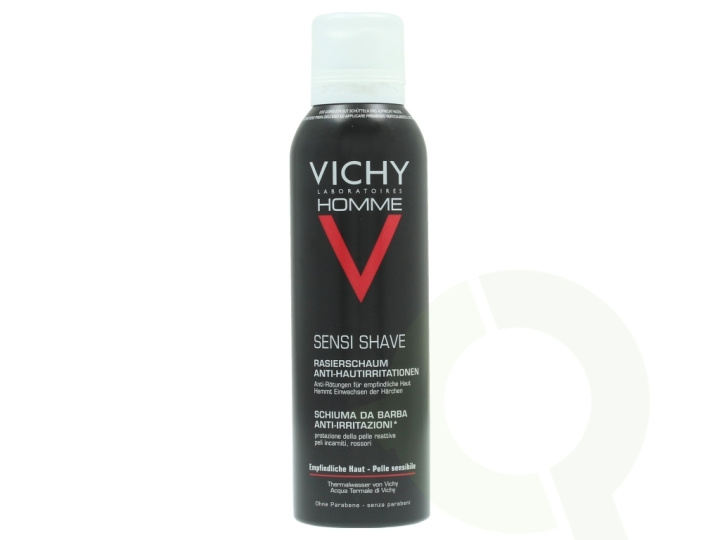 Vichy Homme Anti Irritation Shaving Foam 200 ml Sensitive Skin i gruppen HELSE OG SKJØNNHET / Hår & styling / Barbering og trimming / Barberhøvler og tilbehør hos TP E-commerce Nordic AB (D18426)