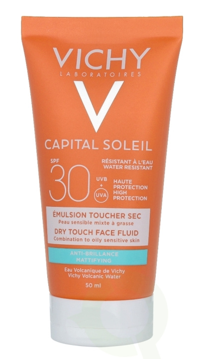 Vichy Ideal Soleil SPF30 Face Emulsion Dry Touch 50 ml i gruppen HELSE OG SKJØNNHET / Hudpleie / Soling / Solkrem hos TP E-commerce Nordic AB (D18438)