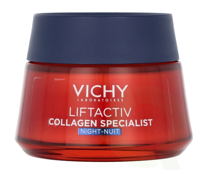 Vichy LiftActiv Collagen Specialist Night 50 ml i gruppen HELSE OG SKJØNNHET / Hudpleie / Ansikt / Dagkrem hos TP E-commerce Nordic AB (D18446)