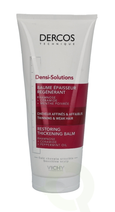 Vichy Dercos Densi-Solutions Restoring Thickening Balm 200 ml Sensitive Scalp i gruppen HELSE OG SKJØNNHET / Hår & styling / Hårpleie / Hårmaske hos TP E-commerce Nordic AB (D18447)