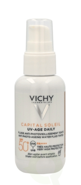 Vichy Capital Soleil UV-Age Daily SPF50+ 40 ml i gruppen HELSE OG SKJØNNHET / Hudpleie / Ansikt / Dagkrem hos TP E-commerce Nordic AB (D18450)