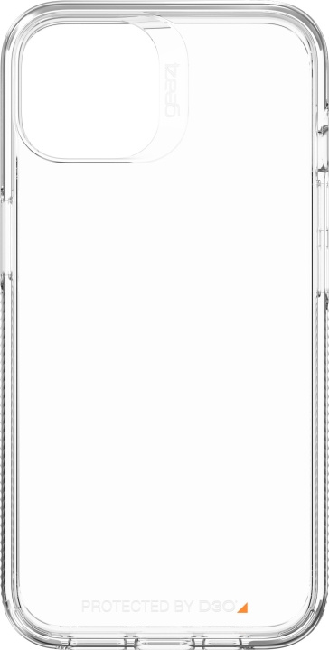 GEAR4 D3O Crystal Palace-etui, Apple iPhone 14, gjennomsiktig i gruppen SMARTTELEFON & NETTBRETT / Mobilbeskyttelse / Apple / iPhone 14 hos TP E-commerce Nordic AB (D18471)