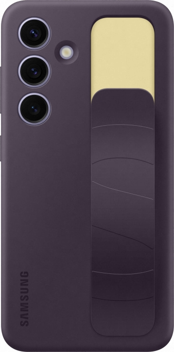 Samsung Galaxy S24 Standing Grip Case, mørk lilla i gruppen SMARTTELEFON & NETTBRETT / Mobilbeskyttelse / Samsung hos TP E-commerce Nordic AB (D18493)