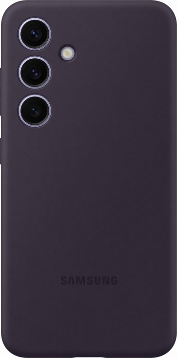 Samsung Galaxy S24 Silikonetui, mørk lilla i gruppen SMARTTELEFON & NETTBRETT / Mobilbeskyttelse / Samsung hos TP E-commerce Nordic AB (D18494)
