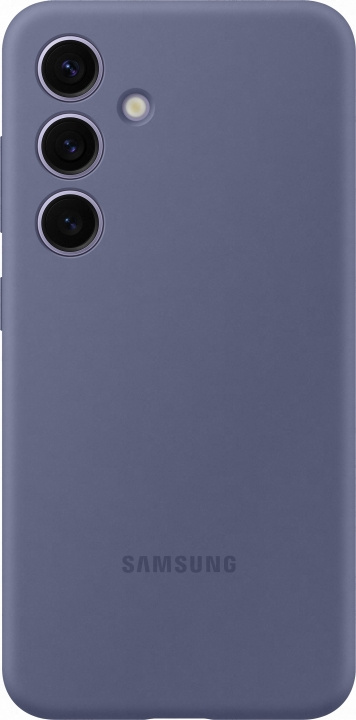 Samsung Galaxy S24 Silikon-etui, lilla i gruppen SMARTTELEFON & NETTBRETT / Mobilbeskyttelse / Samsung hos TP E-commerce Nordic AB (D18496)