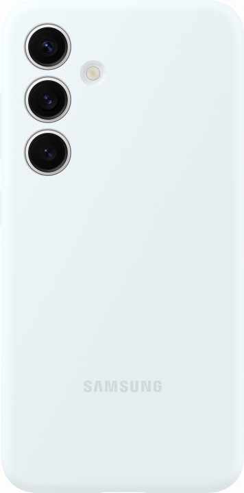 Samsung Galaxy S24 Silikon-etui, hvit i gruppen SMARTTELEFON & NETTBRETT / Mobilbeskyttelse / Samsung hos TP E-commerce Nordic AB (D18497)