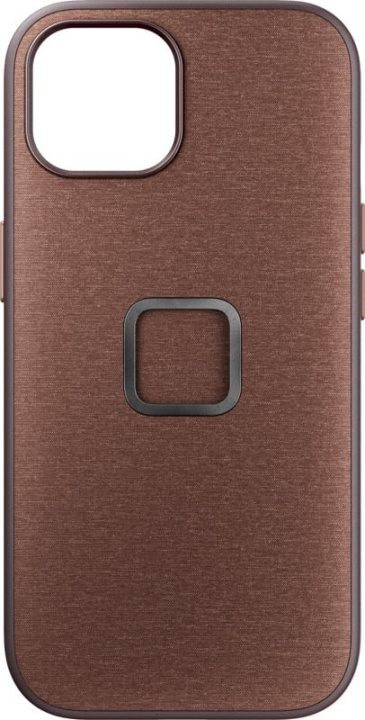 Peak Design Everyday Fabric Case, iPhone 15, brun i gruppen SMARTTELEFON & NETTBRETT / Mobilbeskyttelse / Apple / iPhone 15 hos TP E-commerce Nordic AB (D18512)