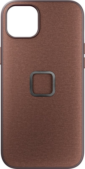 Peak Design Everyday Fabric Case, iPhone 15 Plus, brun i gruppen SMARTTELEFON & NETTBRETT / Mobilbeskyttelse / Apple / iPhone 15 hos TP E-commerce Nordic AB (D18514)