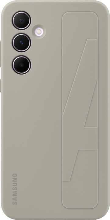 Samsung Galaxy A55 Standing Grip Case, grå i gruppen SMARTTELEFON & NETTBRETT / Mobilbeskyttelse / Samsung hos TP E-commerce Nordic AB (D18535)
