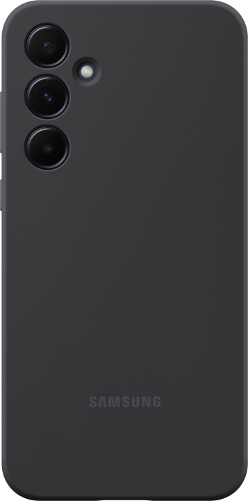 Samsung Galaxy A55 Silikonetui, svart i gruppen SMARTTELEFON & NETTBRETT / Mobilbeskyttelse / Samsung hos TP E-commerce Nordic AB (D18536)