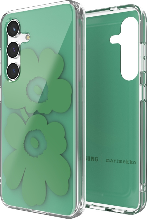 Samsung x Marimekko Dual Layer-etui, Samsung Galaxy S24, grønn i gruppen SMARTTELEFON & NETTBRETT / Mobilbeskyttelse / Samsung hos TP E-commerce Nordic AB (D18545)